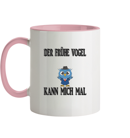 DER FRÜHE VOGEL KANN MICH MAL NO 2 - Tasse zweifarbig