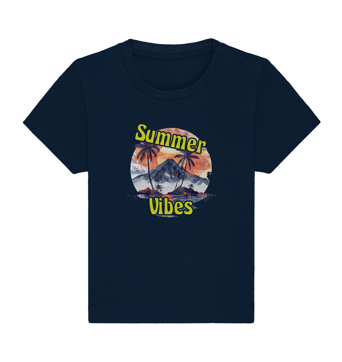 Sommer Shirt - Summer Vibes  - Baby Organic Shirt