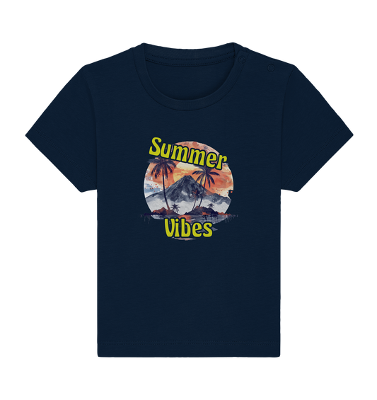 Sommer Shirt - Summer Vibes  - Baby Organic Shirt