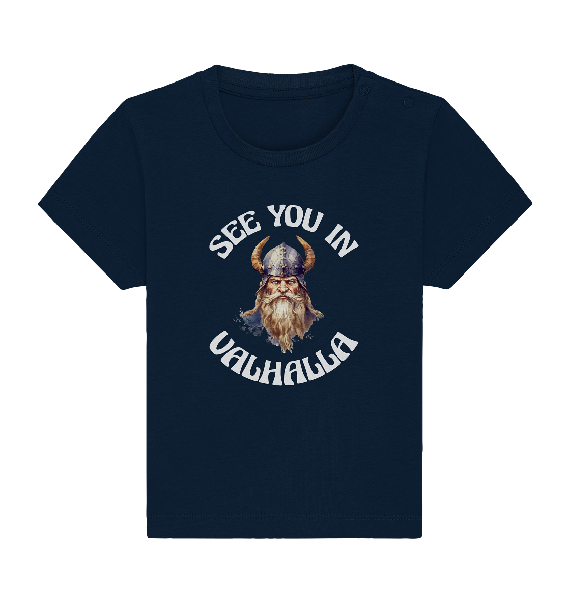 SEE YOU IN VALHALLA NO 3  - STREETWEAR - STATEMENT - Baby Organic Shirt