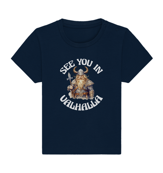 SEE YOU IN VALHALLA NO 4  - STREETWEAR - STATEMENT - Baby Organic Shirt