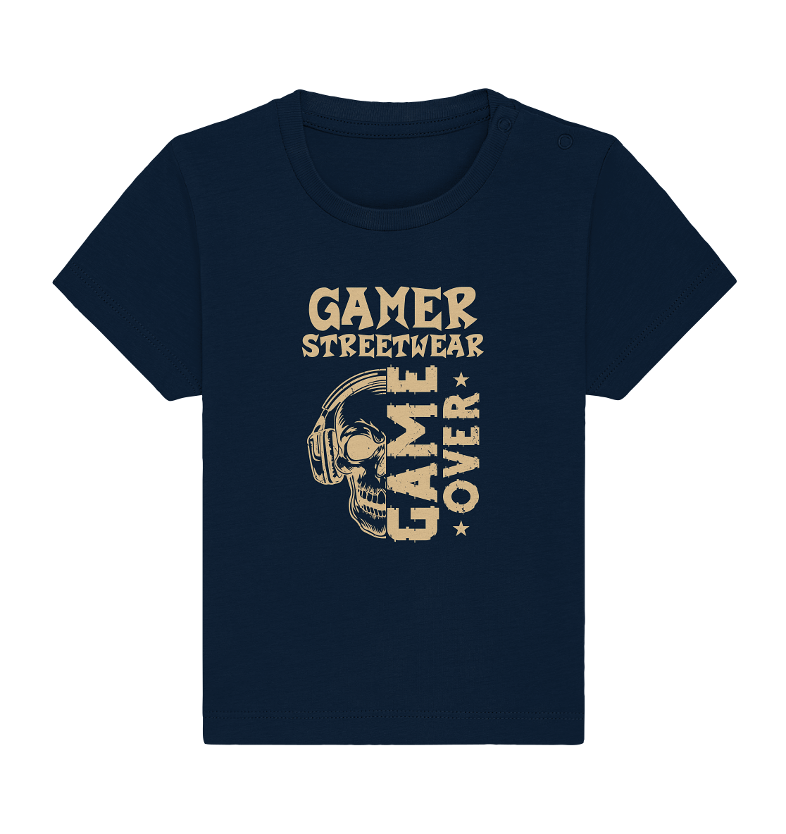 GAME OVER - GAMER STREETWEAR - STATEMENTS - Baby Organic Shirt