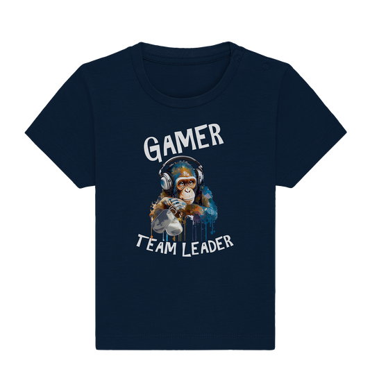 GAMER - TEAM LEADER MONKEY STREETWEAR - STATEMENT - Baby Organic Shirt