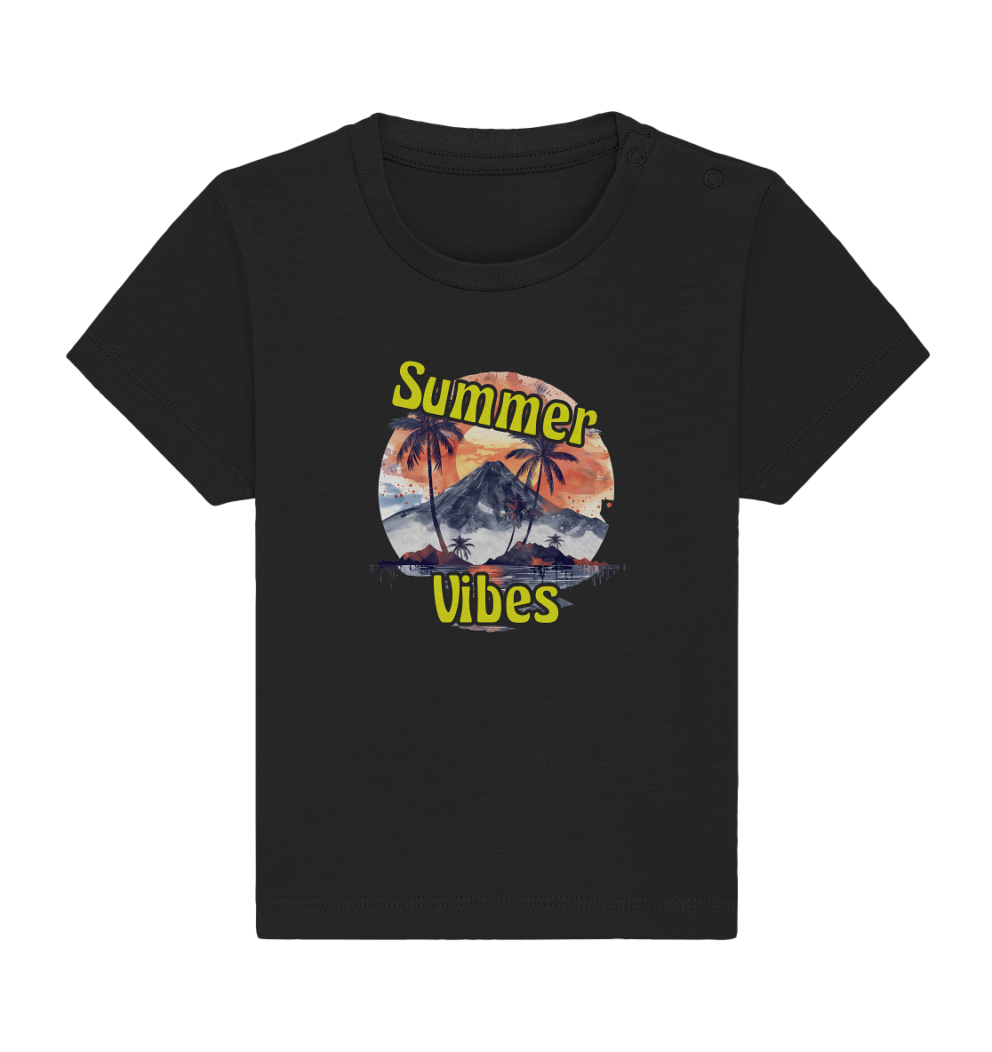 Sommer Shirt - Summer Vibes  - Baby Organic Shirt