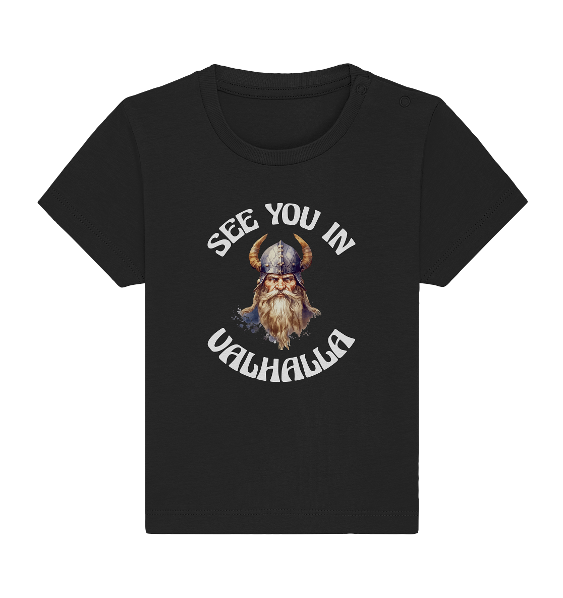 SEE YOU IN VALHALLA NO 3  - STREETWEAR - STATEMENT - Baby Organic Shirt