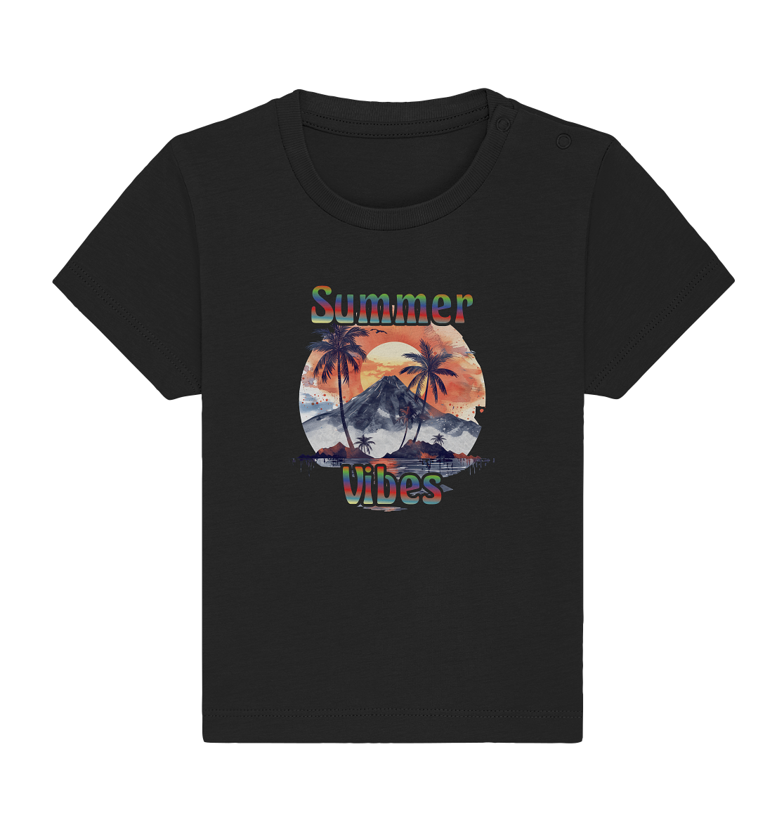 Summer Vibes - Sommer Shirts - Baby Organic Shirt