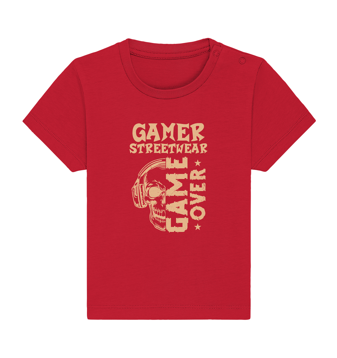 GAME OVER - GAMER STREETWEAR - STATEMENTS - Baby Organic Shirt