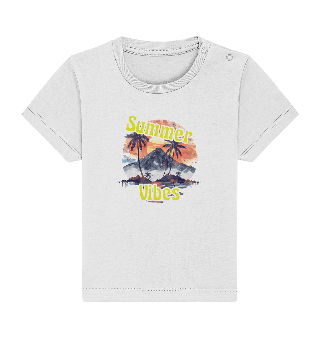 Sommer Shirt - Summer Vibes  - Baby Organic Shirt