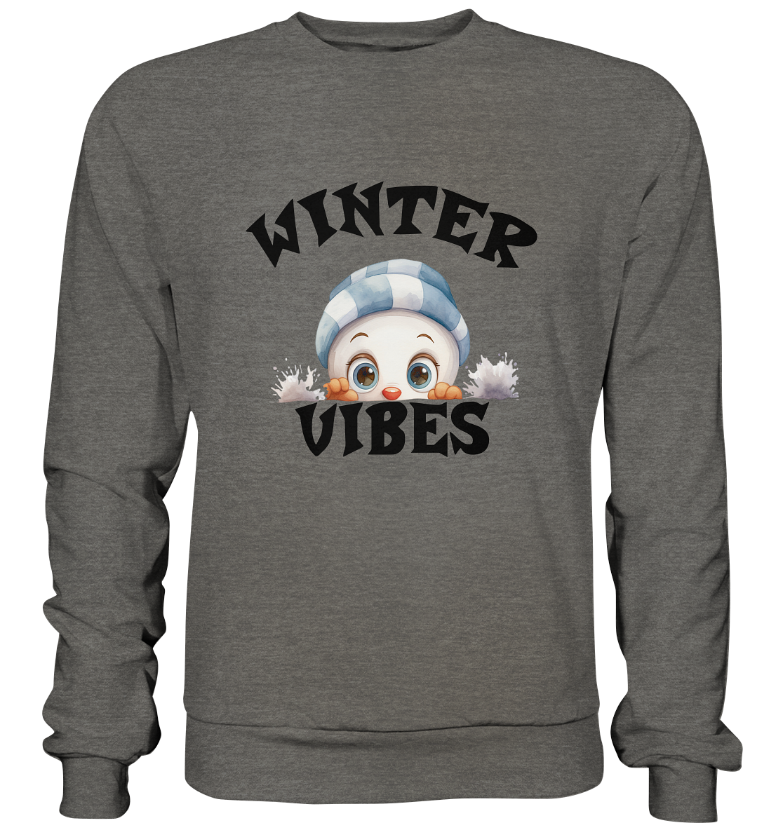 WINTER VIBES - Basic Sweatshirt