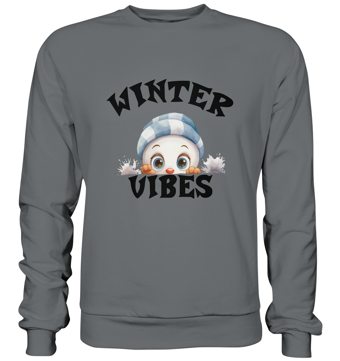 WINTER VIBES - Basic Sweatshirt