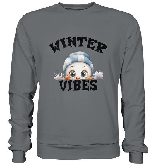 WINTER VIBES - Basic Sweatshirt