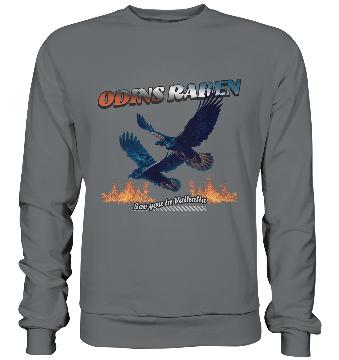 Valhalla Odins Raben - Basic Sweatshirt