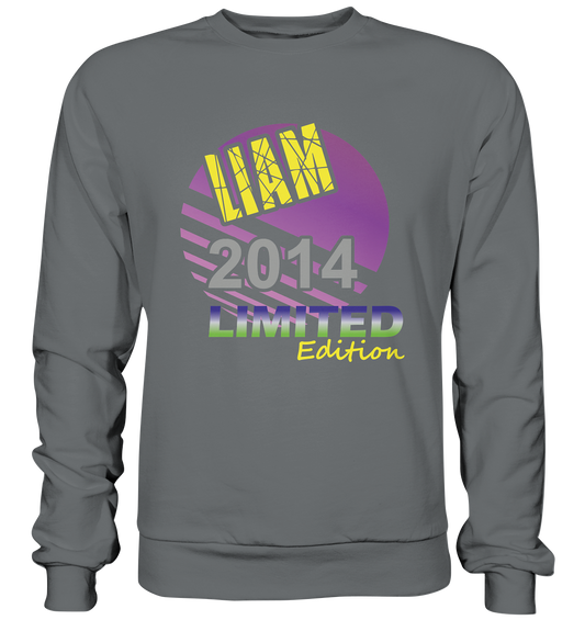 Liam Limited Edition 2014 Geburtstag Jahrgang 2014 Jungs - Sweatshirt