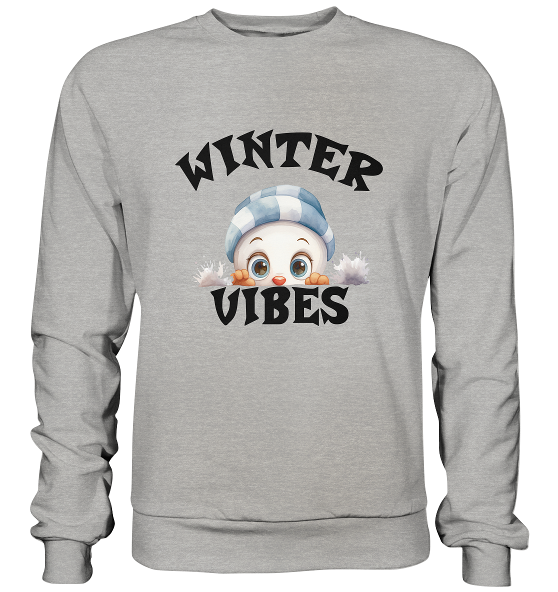 WINTER VIBES - Basic Sweatshirt