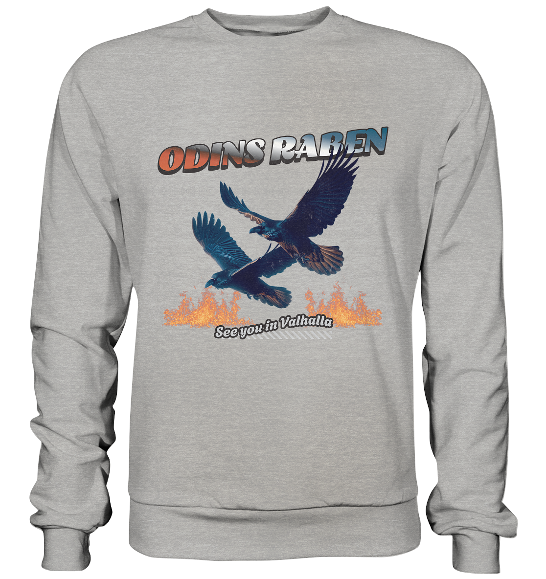 Valhalla Odins Raben - Basic Sweatshirt