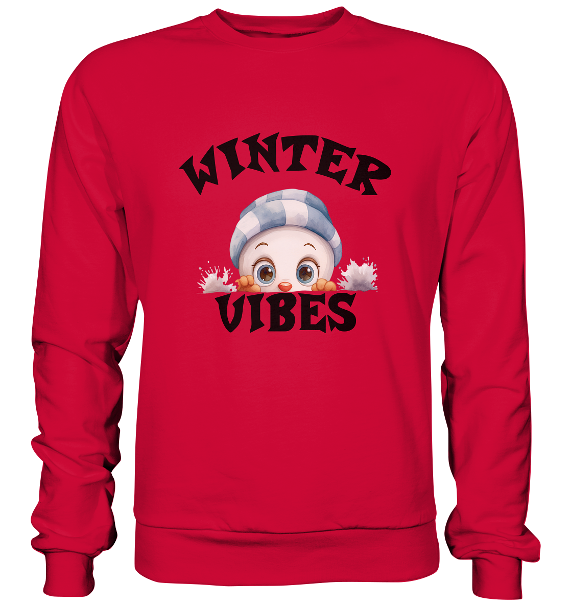 WINTER VIBES - Basic Sweatshirt