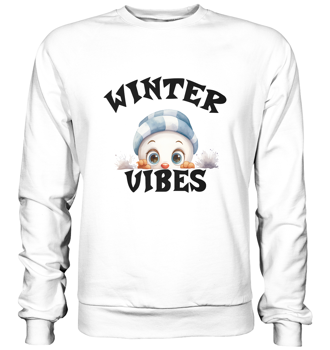 WINTER VIBES - Basic Sweatshirt