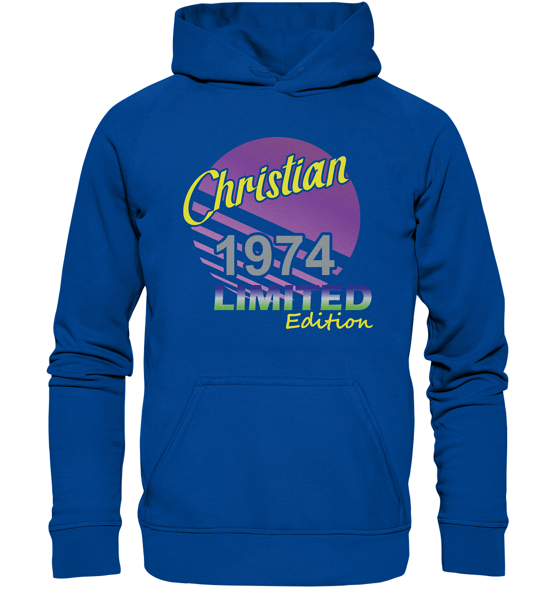 Christian Limited Edition 1974 Geburtstag Jahrgang 1974 Männer   - Basic Unisex Hoodie