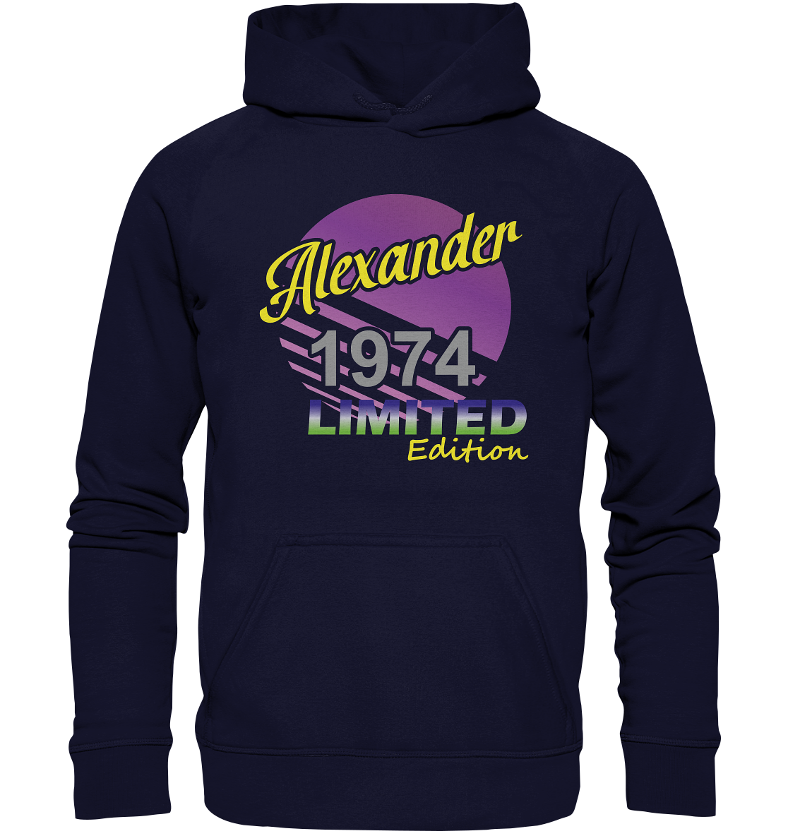 Alexander Limited Edition 1974 Geburtstag Jahrgang 1974 Männer  - Basic Unisex Hoodie