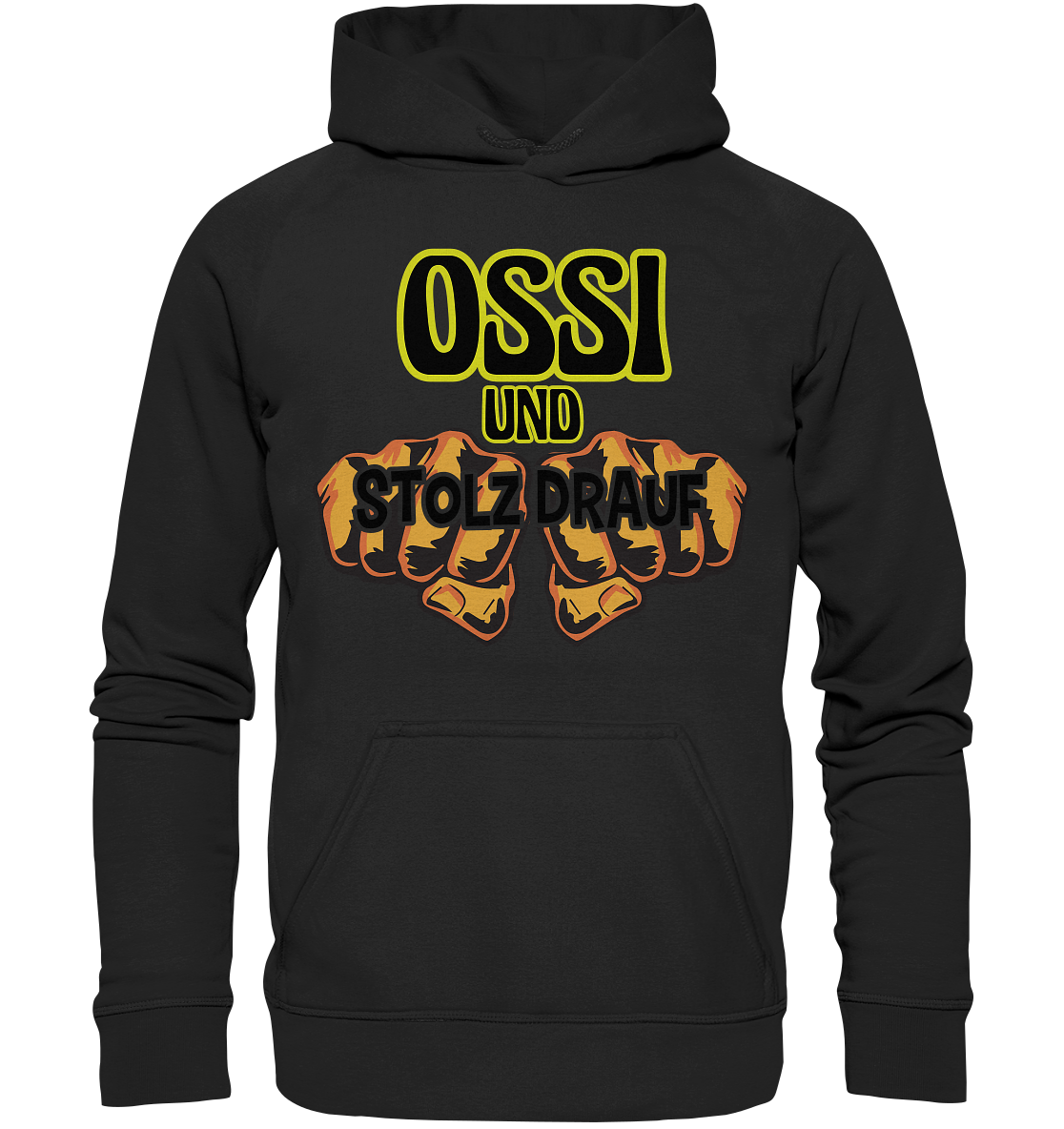 Ossi und stolz drauf - Basic Unisex Hoodie