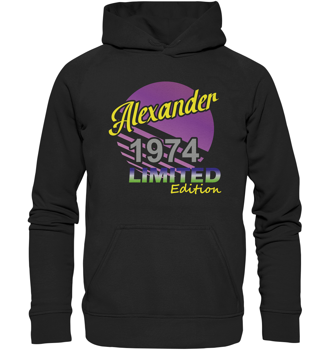 Alexander Limited Edition 1974 Geburtstag Jahrgang 1974 Männer  - Basic Unisex Hoodie