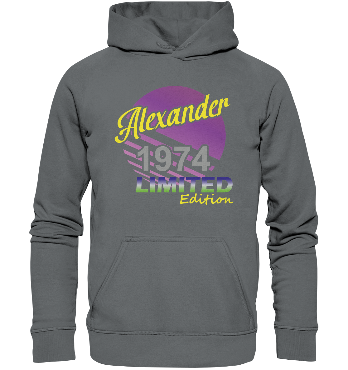 Alexander Limited Edition 1974 Geburtstag Jahrgang 1974 Männer  - Basic Unisex Hoodie