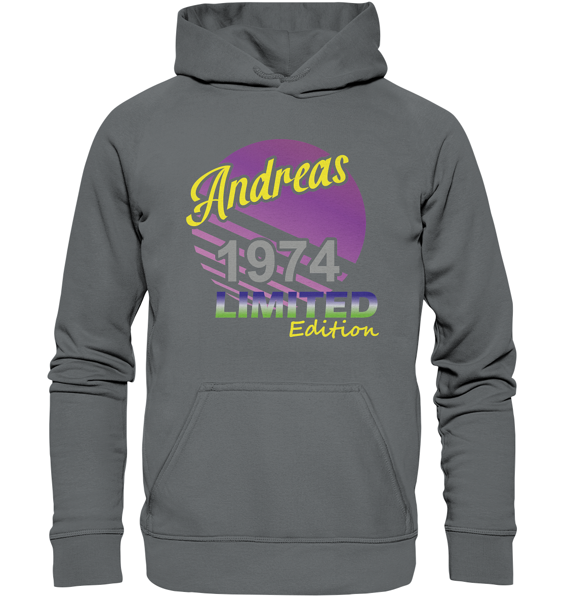 Andreas Limited Edition 1974 Geburtstag Jahrgang 1974 Männer- Hoodie