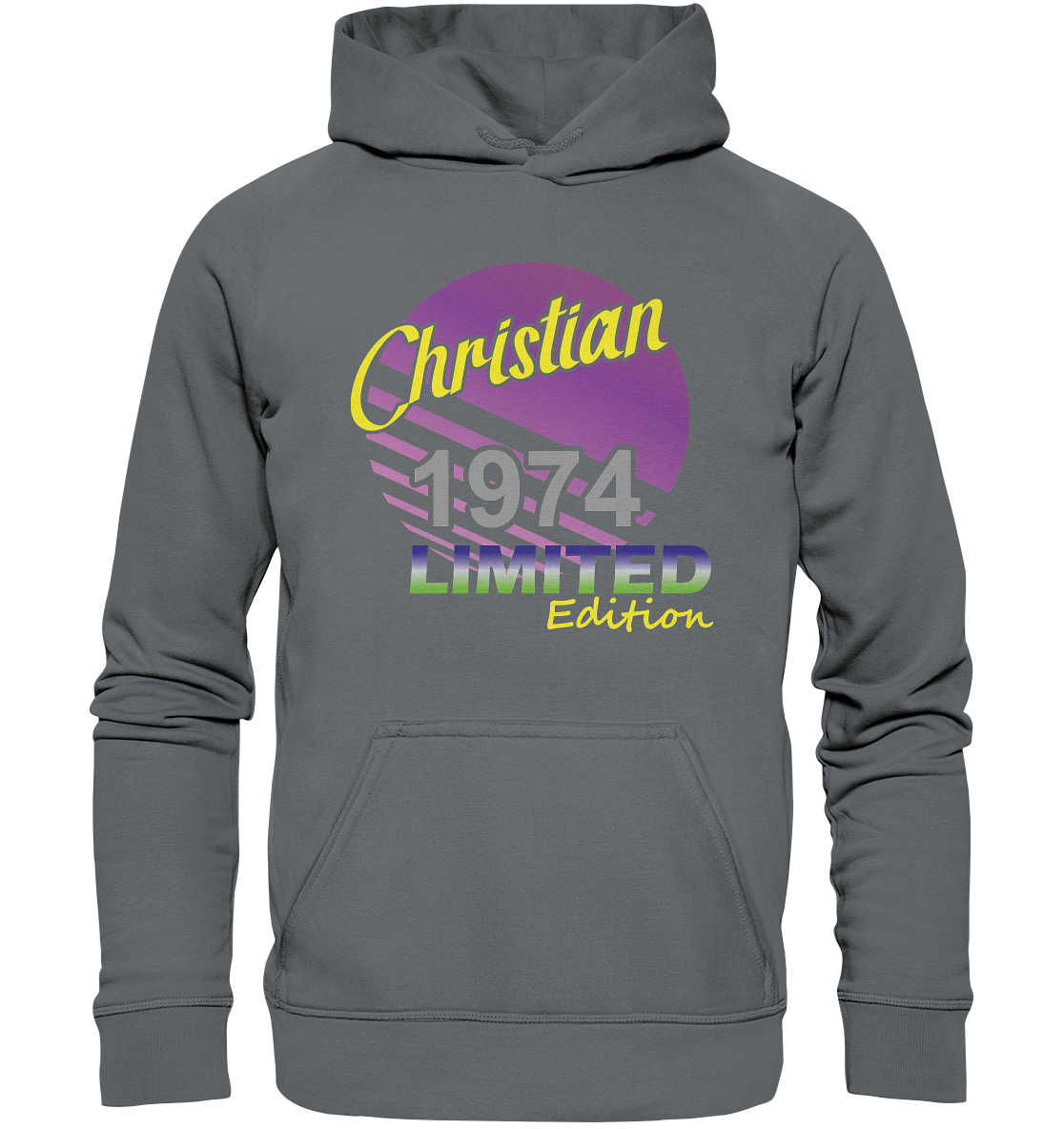 Christian Limited Edition 1974 Geburtstag Jahrgang 1974 Männer   - Basic Unisex Hoodie