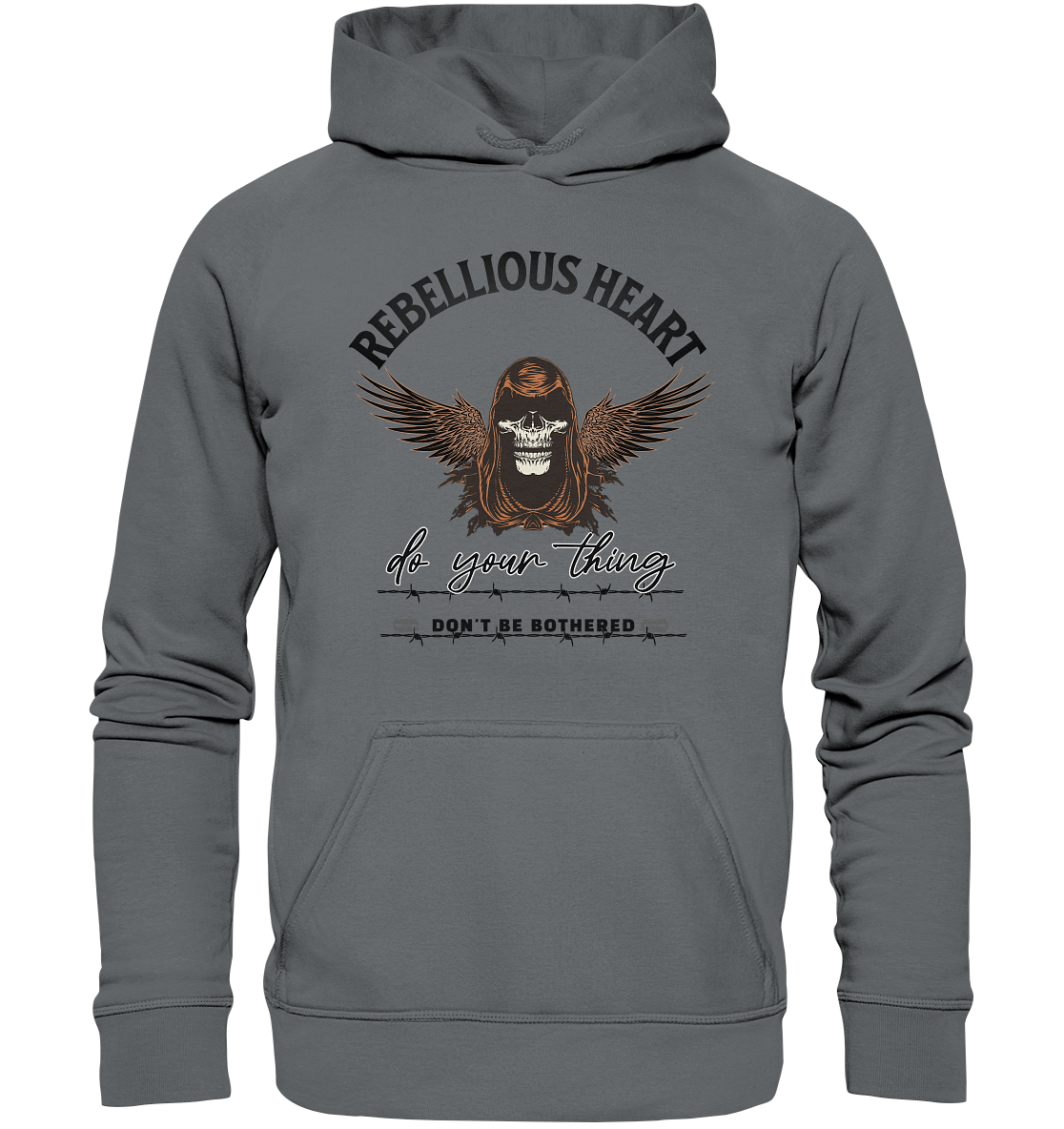 Rebellisches Herz III - Basic Unisex Hoodie