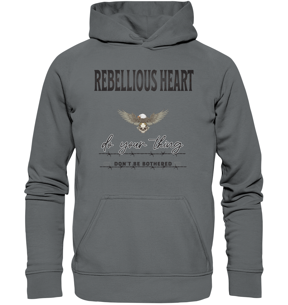 Rebellisches Herz Streetwear - Basic Unisex Hoodie