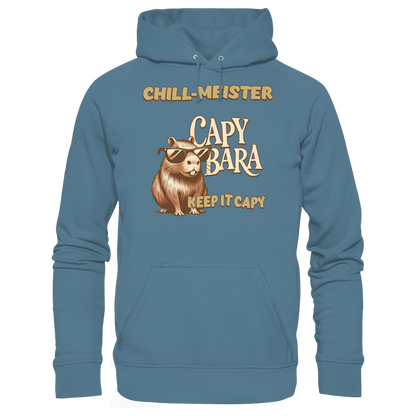 Chill-Meister Capybara – Keep it Capy (Bio & Premium) - Basic Unisex Hoodie