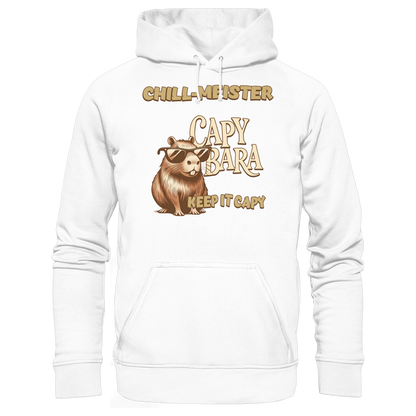 Chill-Meister Capybara – Keep it Capy (Bio & Premium) - Basic Unisex Hoodie