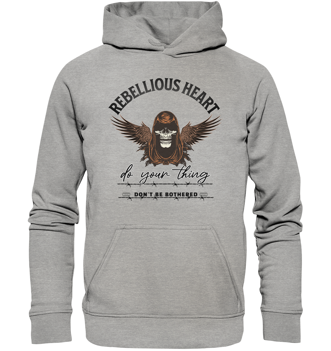 Rebellisches Herz III - Basic Unisex Hoodie