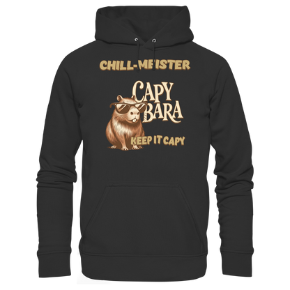 Chill-Meister Capybara – Keep it Capy (Bio & Premium) - Basic Unisex Hoodie