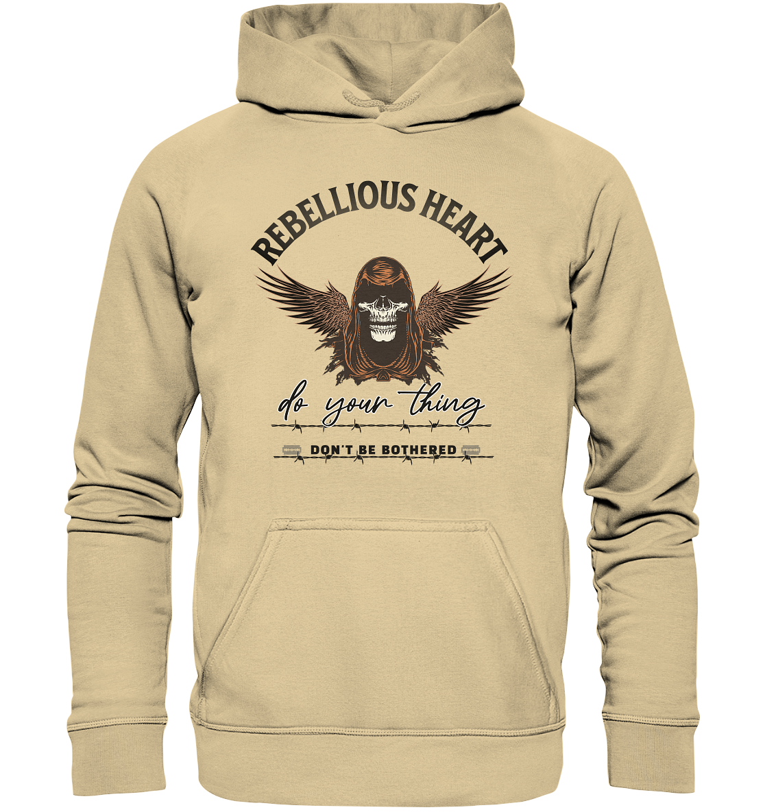 Rebellisches Herz III - Basic Unisex Hoodie