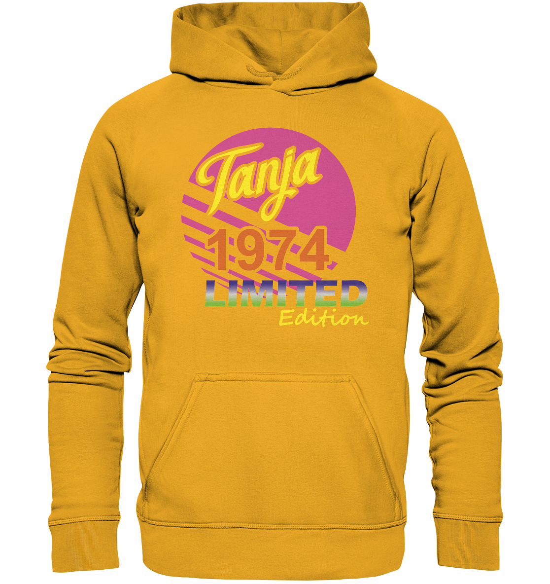 Tanja Limited Edition 1974 Geburtstag Jahrgang 1974 Damen - Basic Unisex Hoodie