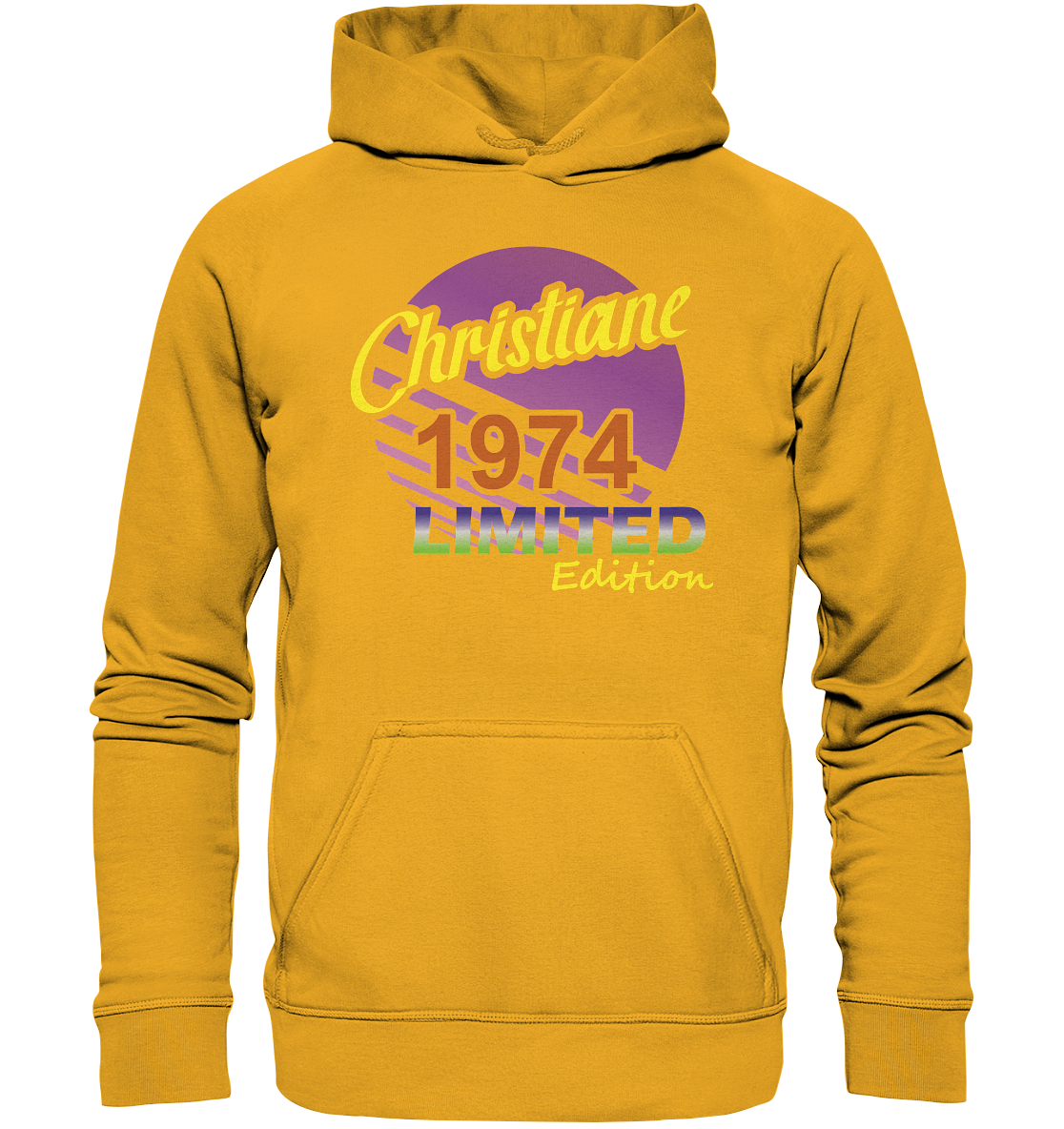 Christiane Limited Edition 1974 Geburtstag  Damen- Basic Unisex Hoodie