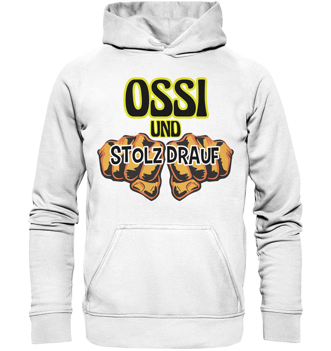 Ossi und stolz drauf - Basic Unisex Hoodie