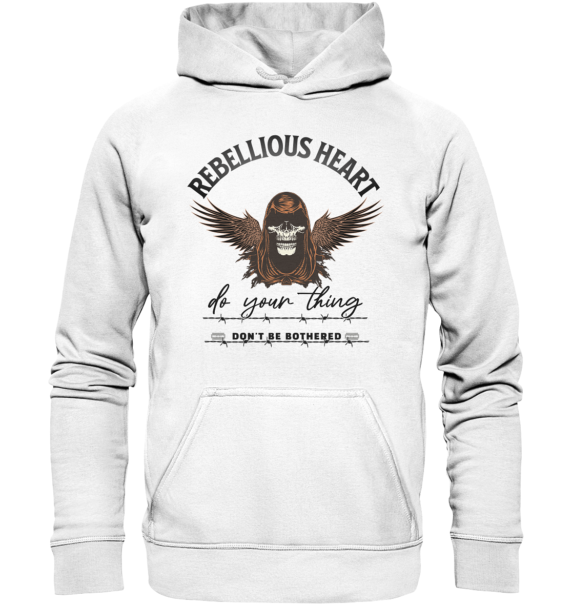 Rebellisches Herz III - Basic Unisex Hoodie