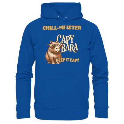 Chill-Meister Capybara – Keep it Capy (Bio & Premium) - Basic Unisex Hoodie