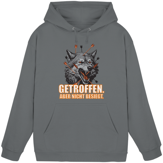 Alpha Wolf – Unbroken - Basic Unisex Hoodie