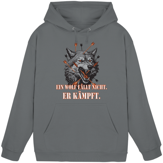 The Unbroken Wolf - Basic Unisex Hoodie