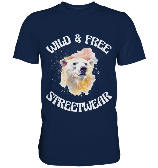 WILD & FREE NO 6 POLAR BEAR - STREETWEAR - STATEMENT - Classic Shirt