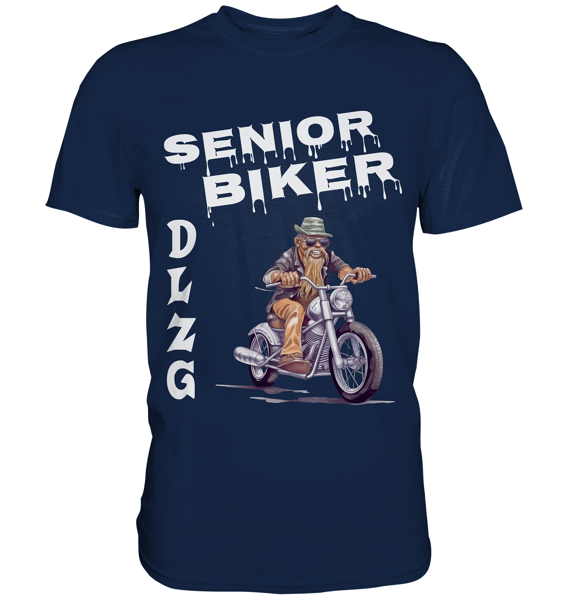 DLzG Opa Biker Fun Motiv 1- Classic Shirt