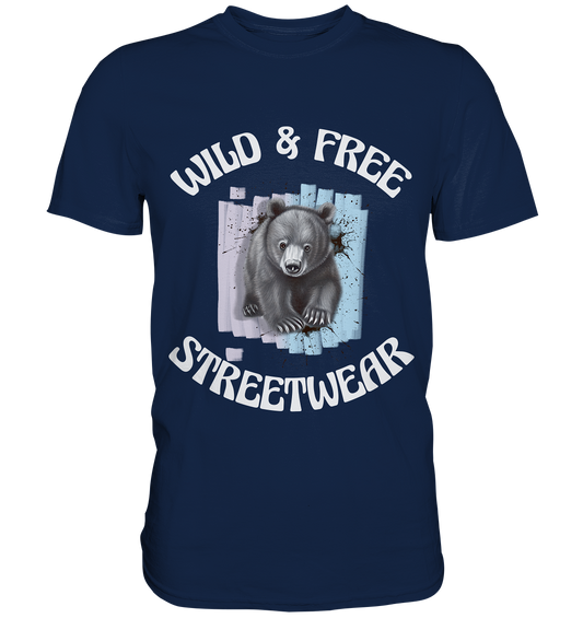 WILD & FREE NO 7 BABY BEAR - STREETWEAR - STATEMENT  - Classic Shirt