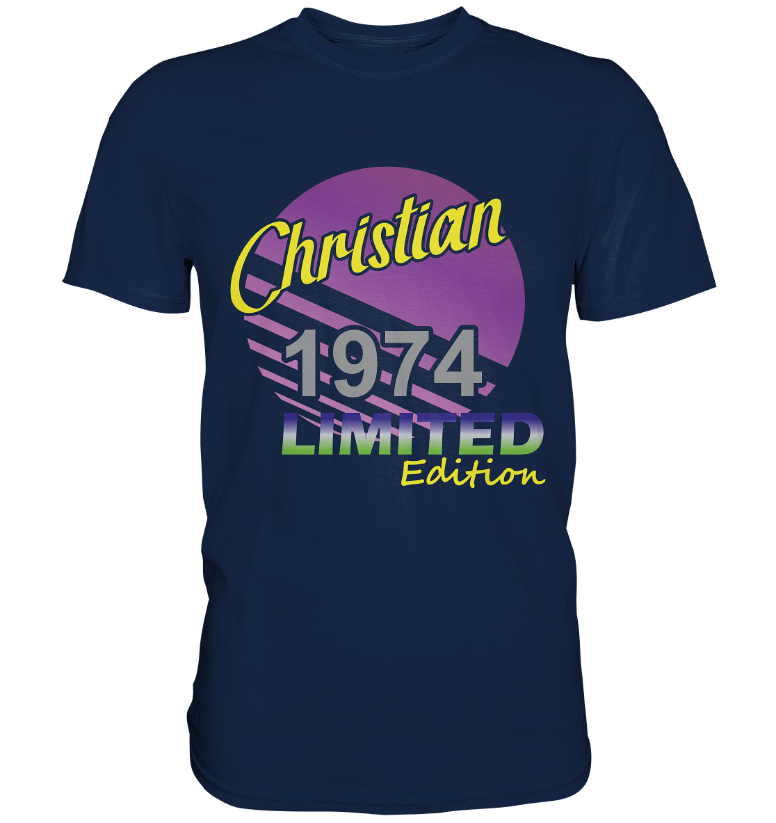 Christian Limited Edition 1974 Geburtstag Jahrgang 1974- Classic Shirt