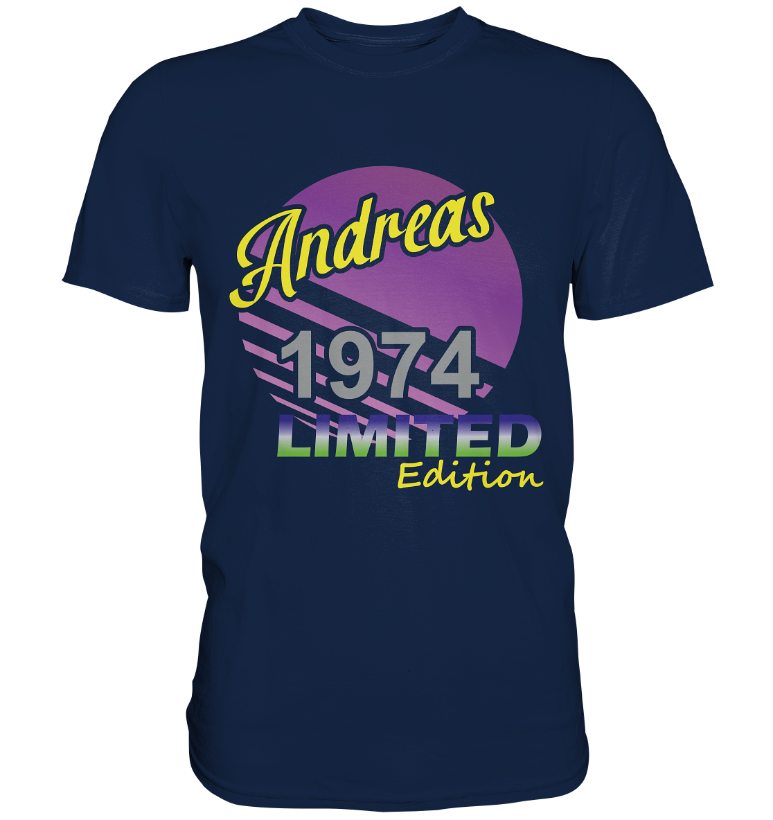 Andreas Limited Edition 1974 Geburtstag Jahrgang 1974 Männer   - Classic Shirt