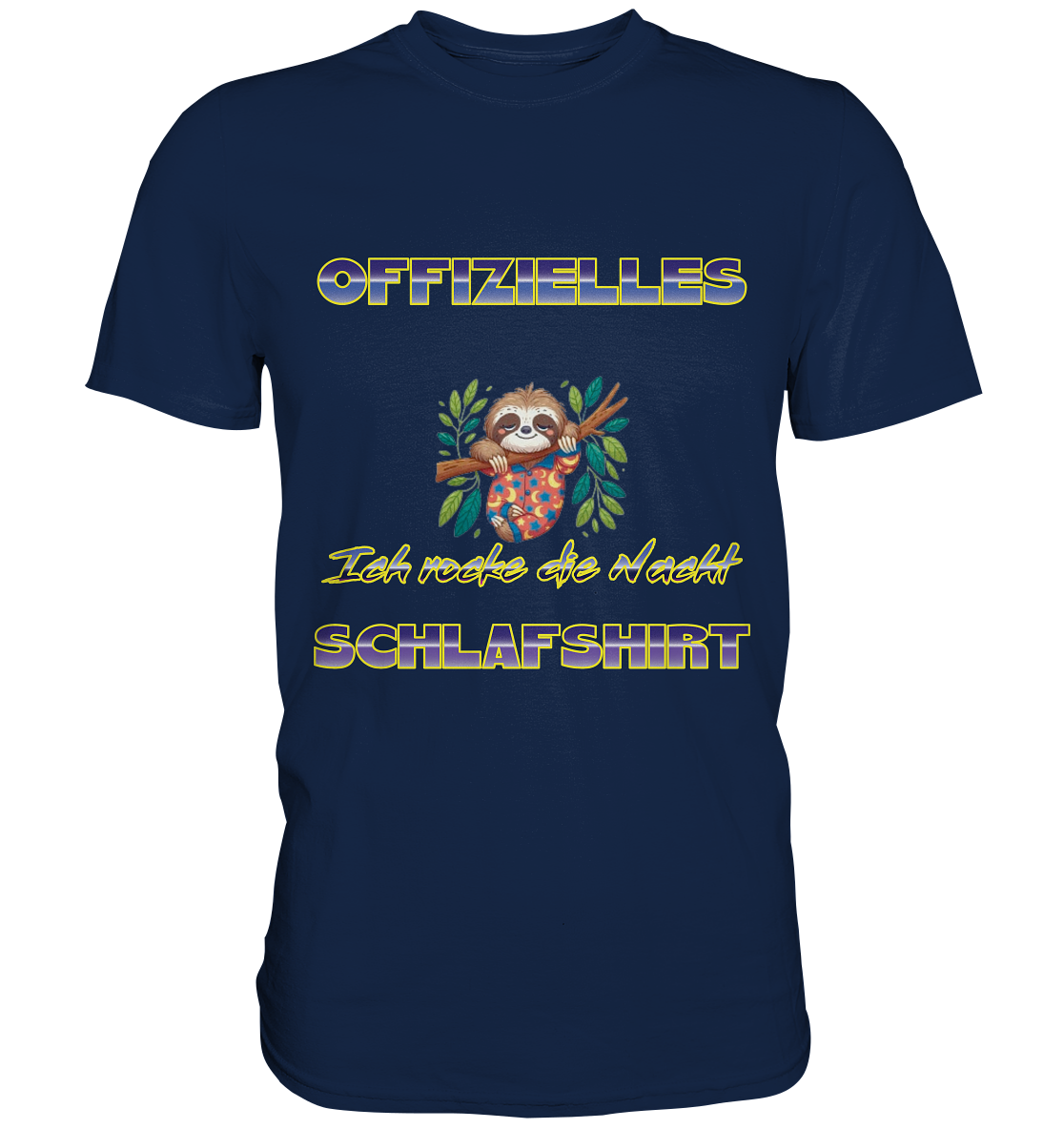 Offizielles Schlafshirt - Rocke die Nacht - Classic Shirt