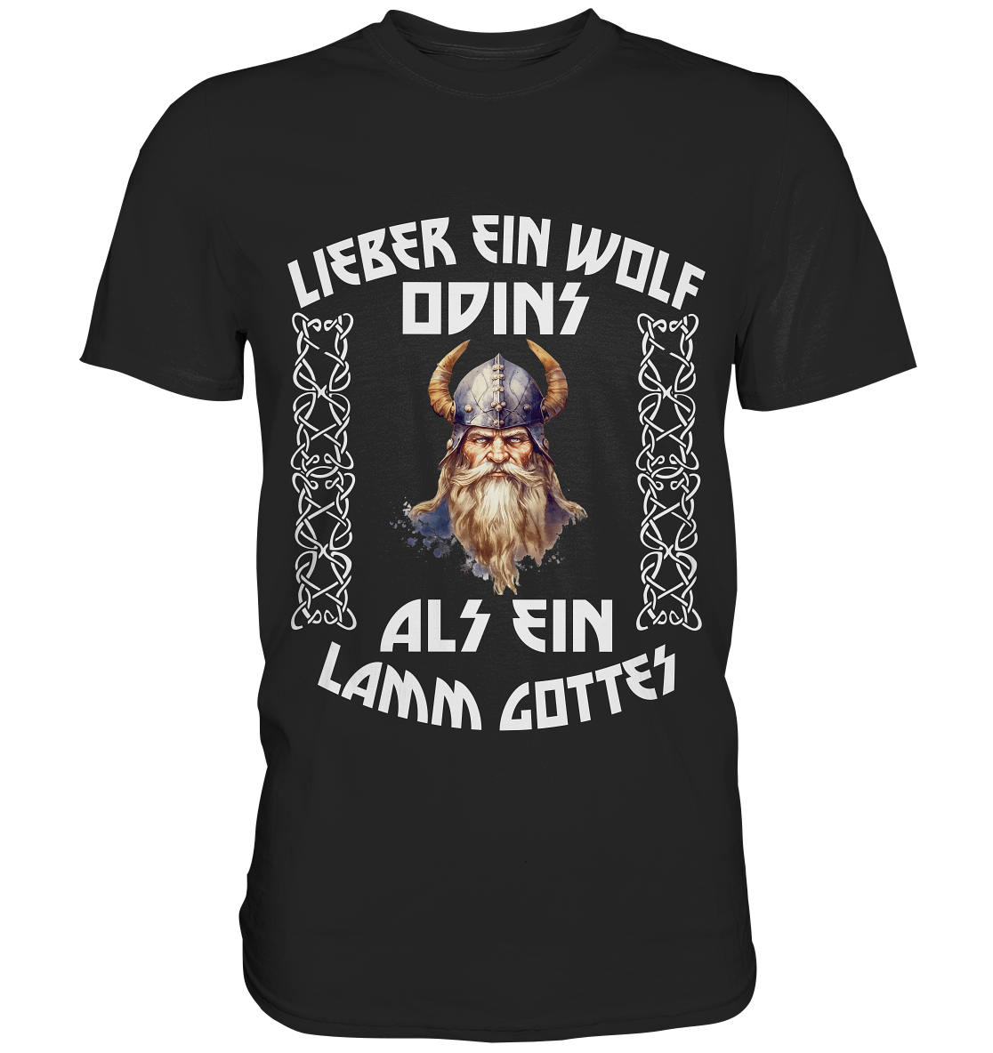 LIEBER EIN WOLF ODINS NO 4  - STREETWEAR - STATEMENT   - Classic Shirt