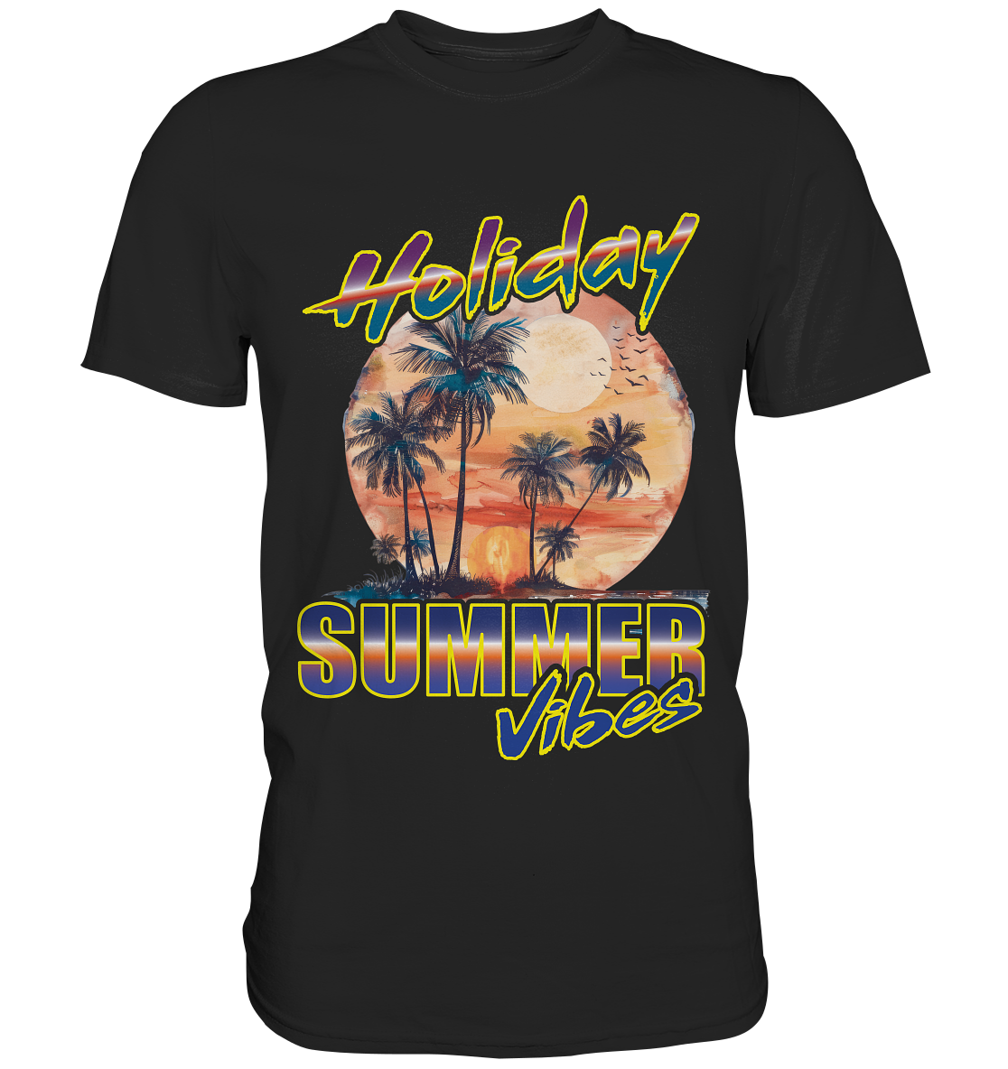 Urlaubs Shirt Holiday Summer Vibes - Classic Shirt